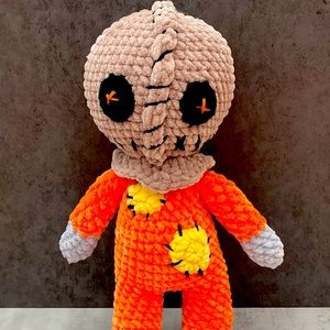 Handmade Crochet Cuddly Sam Plushie